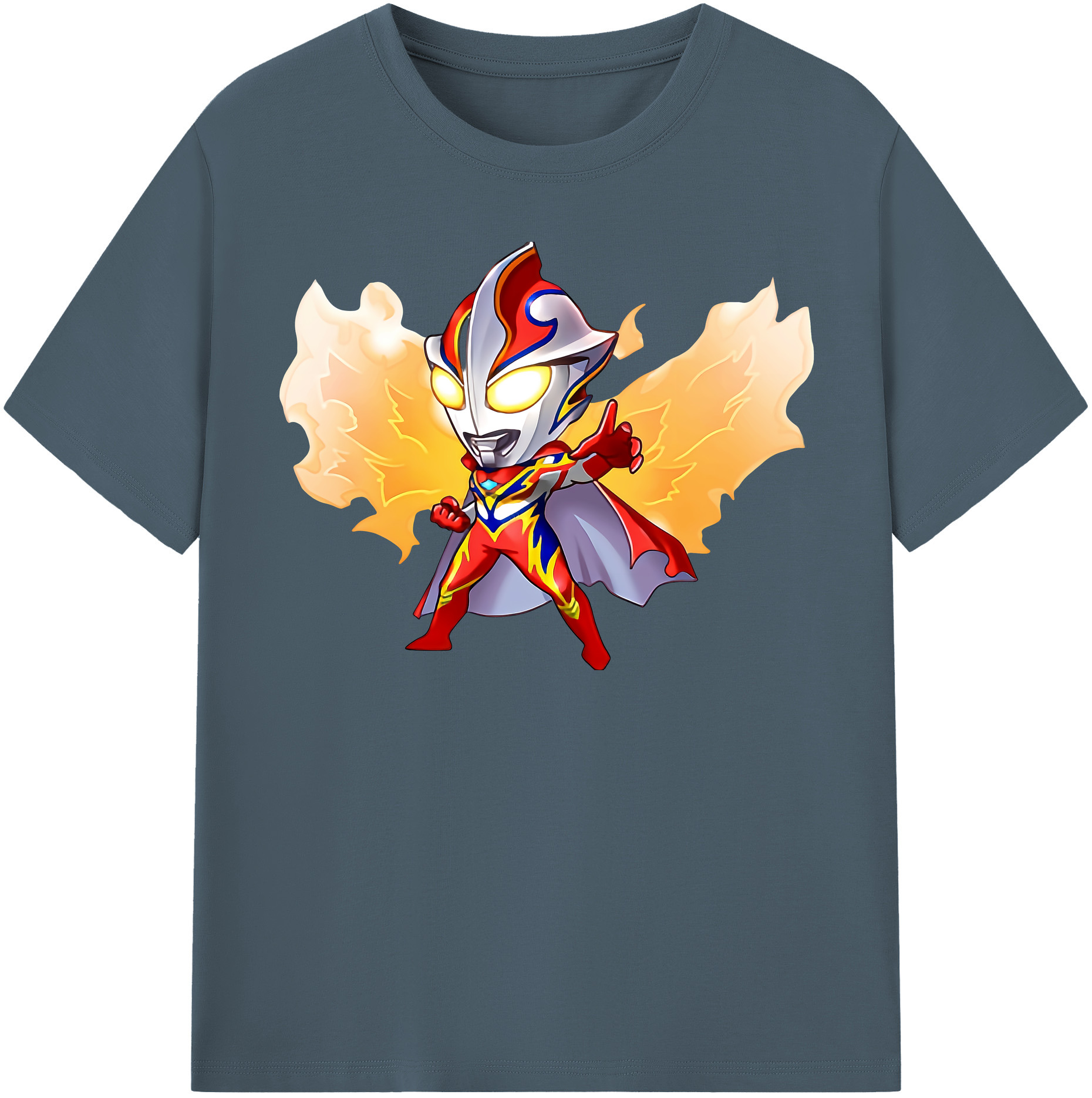 （画像用） ウルトラマン Ultraman 綿100％半袖Tシャツ（フロントプリント）